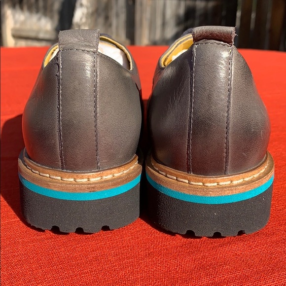 Jafa 397 Graphite Oxfords Flats NWOB Size 38 - Picture 6 of 10